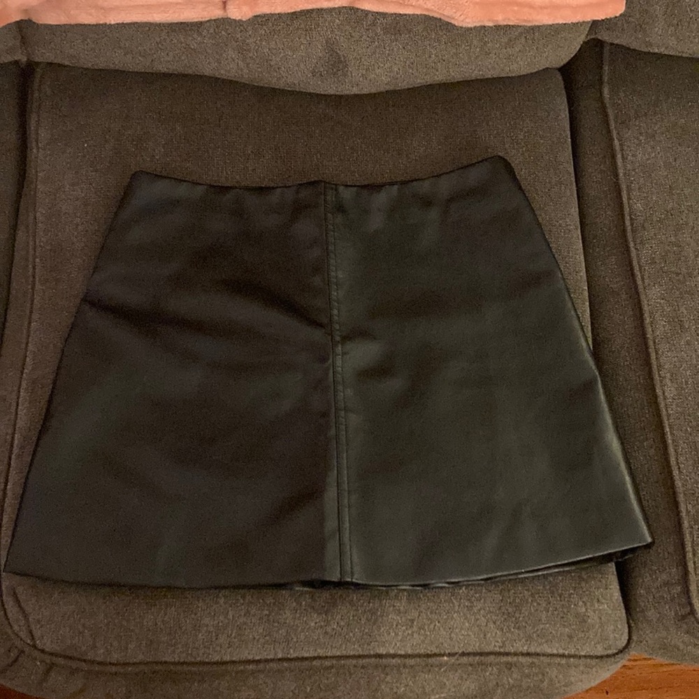 Leather skirt